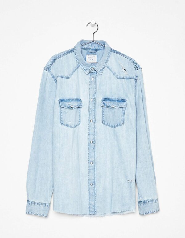 Denim Overshirt - Image 4