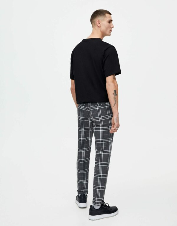 Chino Trousers With Large Checks - Image 2