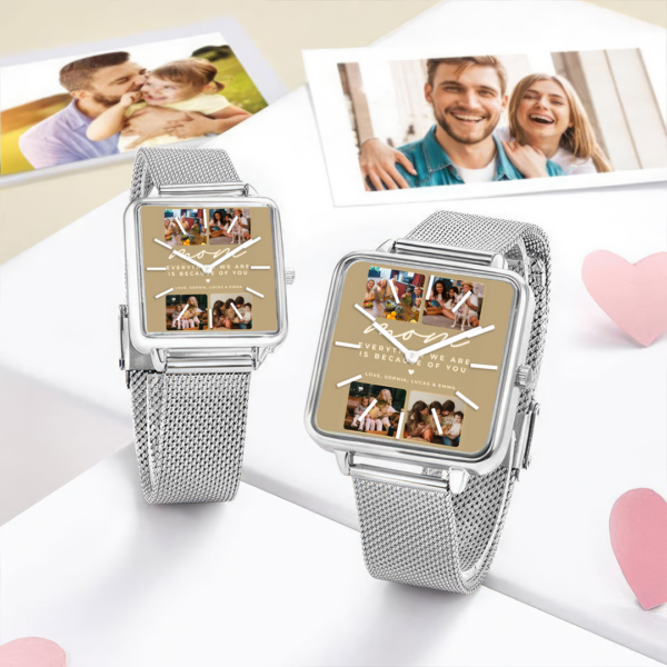 Gift for Mom from Family Personalized Watch V1